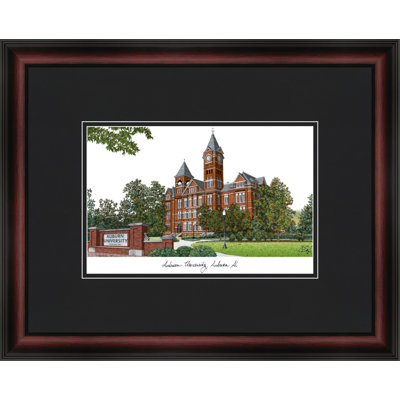 NCAA Auburn Tigers Academic Lithograph Picture Frame