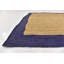Tapis beige tressé à la main Ayako Southwestern-40281521