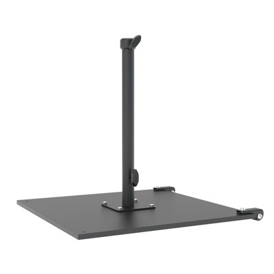 Steel Umbrella Base with Wheels
