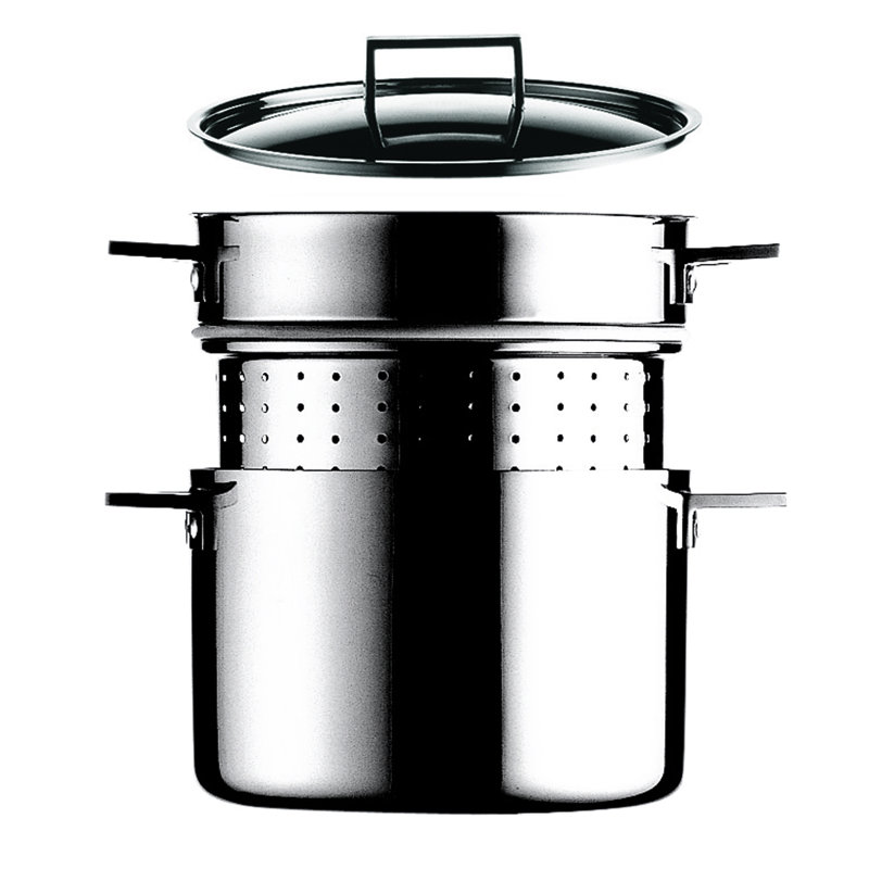 Attiva Pasta Pot 9.45" - 1 Piece - Stainless Steel