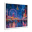 Rose, bleu, parcs d'attractions Neon Nights - décoration murale parcs d'attractions-848973813-848973818