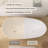 66.93“Free Standing Tub,Solid Surface Soaking Bathtub