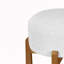 Tabouret de bar en bois rembourré, ensemble de 2-18840278-18840275