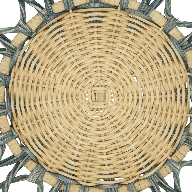 Napperon Spiral Rattan (ensemble de 4)