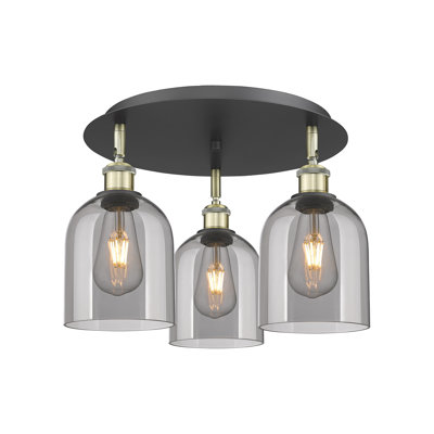 Odaniel Glass Semi Flush Mount