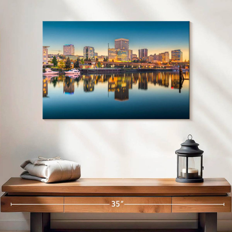 Downtown Tacoma Skyline, 16" H x 24" W