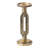 D4.3X11" Antique Gold Cutout Candle Holder