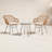 Fuze Wicker 2 - Person Patio Conversation Set with Cushions-1698919975