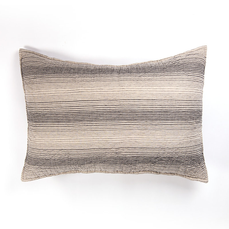 Huggin Striped Bedding Sham - Standard