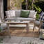 Hessle Indoor / Outdoor Striped Square Throw Cushion-121335000