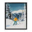 Skieur descendant sur cadre flottant en montagne, design par The Prints Vibe-1730972916-1730972687