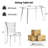 Rectangle Glass Top Dining Set for 4-6-1453986119-1453986117-1454235253