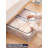 15.75In Foldable Underbed Storage Box With Lid - 30L Capacity PVC Mesh Fabric Organizer, Waterproof & Dustproof, Sturdy Frame For Stacking, Zipper Closure For Easy Access (5-Pack)-1923825913