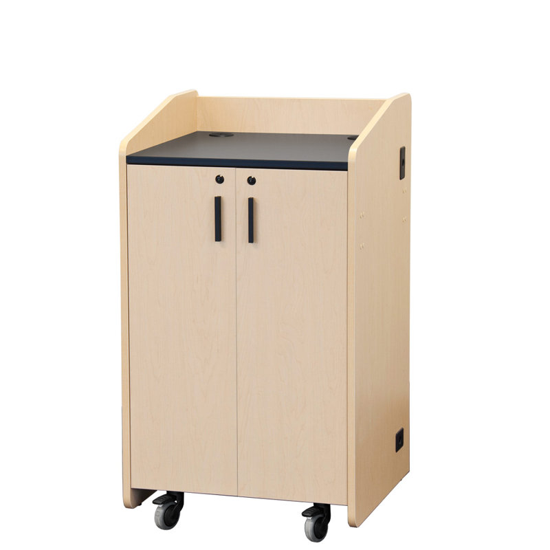 Lutrin supérieur plat, Érable