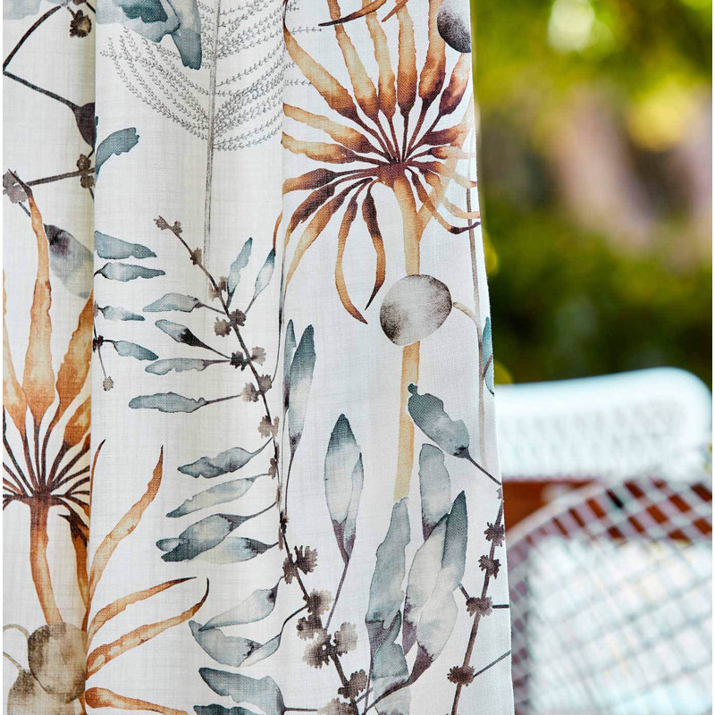 Postelia Fabric, Amber/Slate