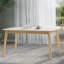 Table de salle à manger rectangulaire 1 pièce sans chaise-1456421053-1456421052