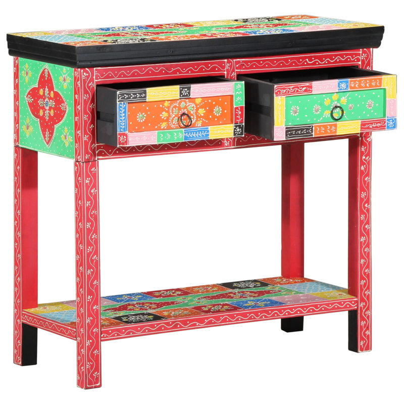 80cm Solid Wood Console Table
