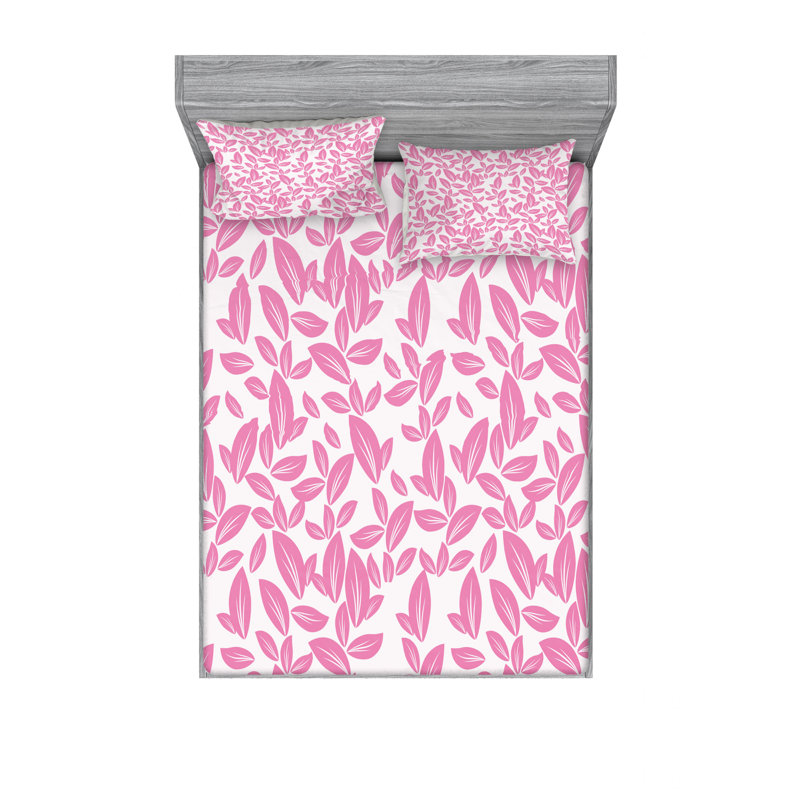 Microfiber Sheet Set, Queen Sheet Set with 1 Pillowcase