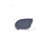 6" Blue Conch Shell Cast Iron Vanity Tray