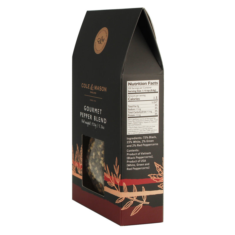 Gourmet Pepper Blend Box 150g / 5.3oz