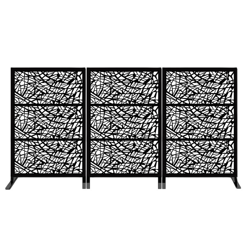 Ensemble de moustiquaires en plastique Screen Series, Noir, H 76 po x l 45 po x P 19,75 po