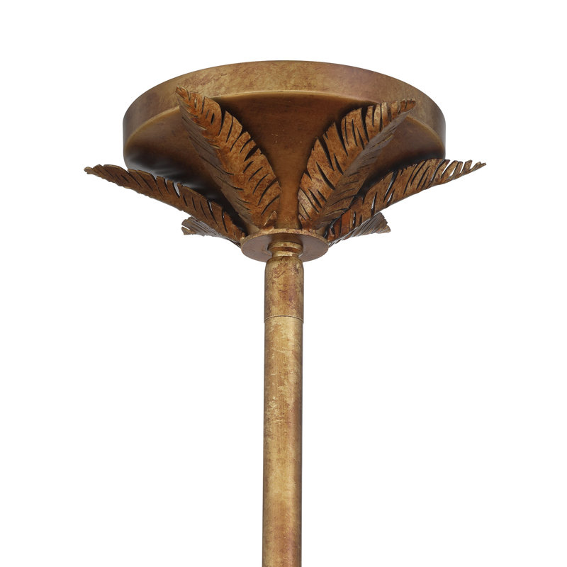 Palmera 10-Light Chandelier in Gold Vein by Breegan Jane