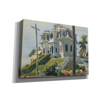 «Haskell's House, 1924» par Edward Hopper, estampe numérique sur toile