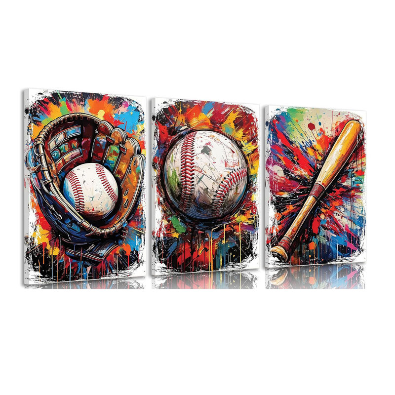3 Piece Wrapped Canvas Set