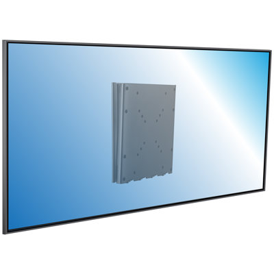 Mount-It Low-Profile Fixed TV Wall Mount W/ Removable Plate | Flush Mounting Bracket Fits 23 - 42