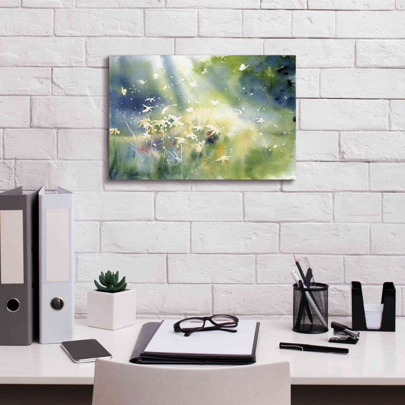 «Landscape Light» par Katrina Pete, estampe numérique sur toile, H 12 po x l 18 po x P 0,75 po