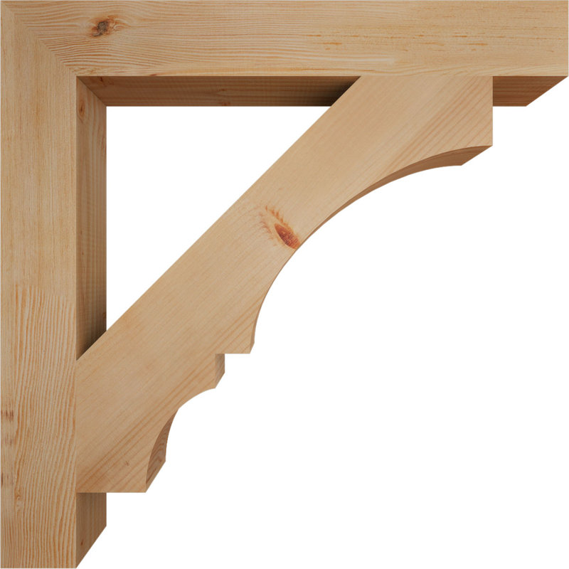 Support de bloc Balboa, Sapin de Douglas lisse, L 3 1/2 po x P 30 po x H 30 po