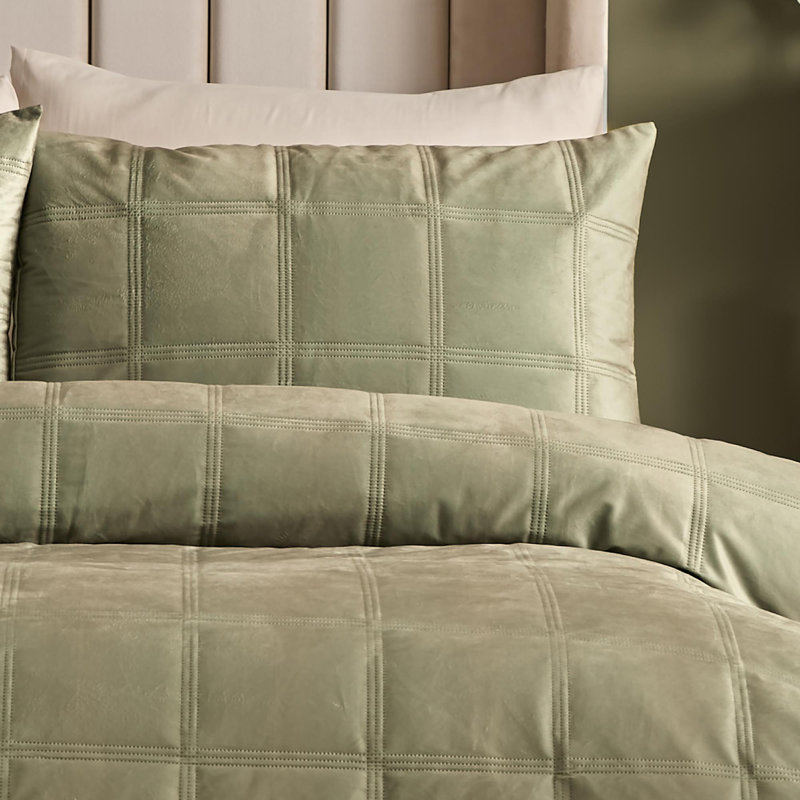 100% Polyester Geometric Duvet Cover Set with Pillowcases, Double Duvet Cover + 2 Standard Pillowcases