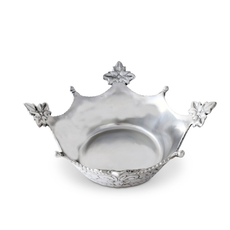 Bol de service couronne Mardi Gras