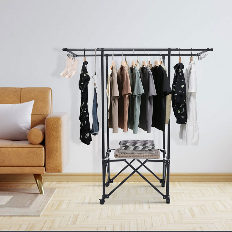 Folding Clothes Drying Rack