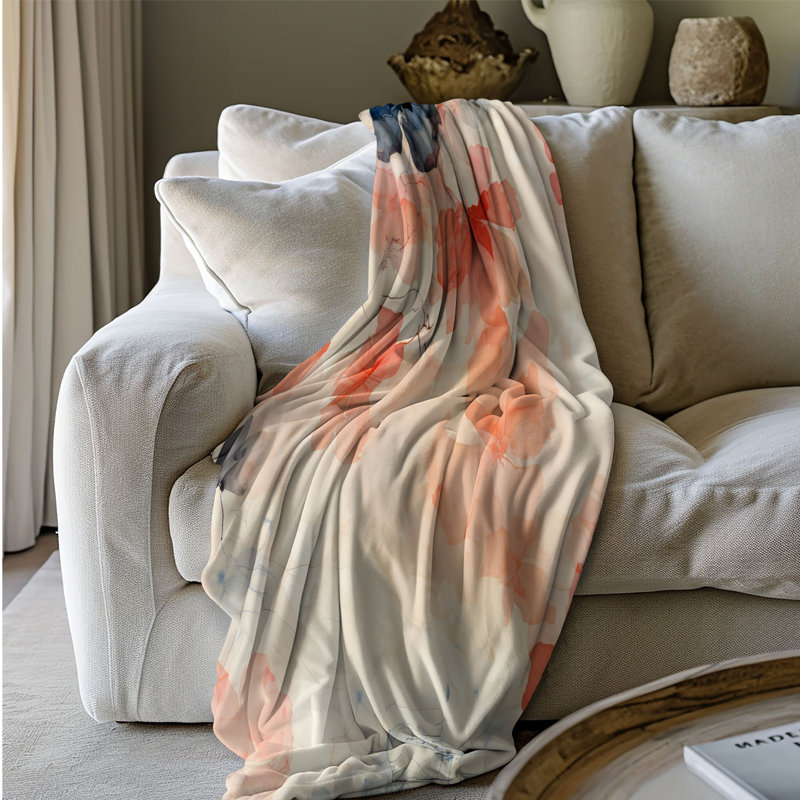 Pressed Petals - 1 pièce Sherpa Premium, Lit simple