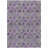 Machine Washable Indoor/Outdoor Xhevrie Purple Rug-1617074709