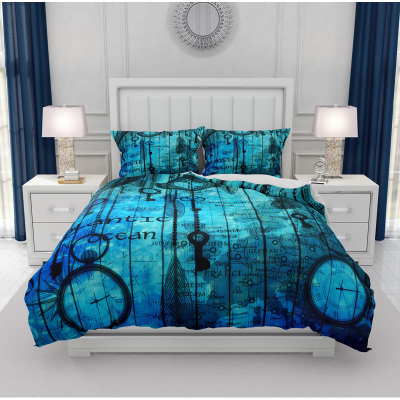 Polyester Duvet Cover, Twin Duvet Cover + 2 Shams
