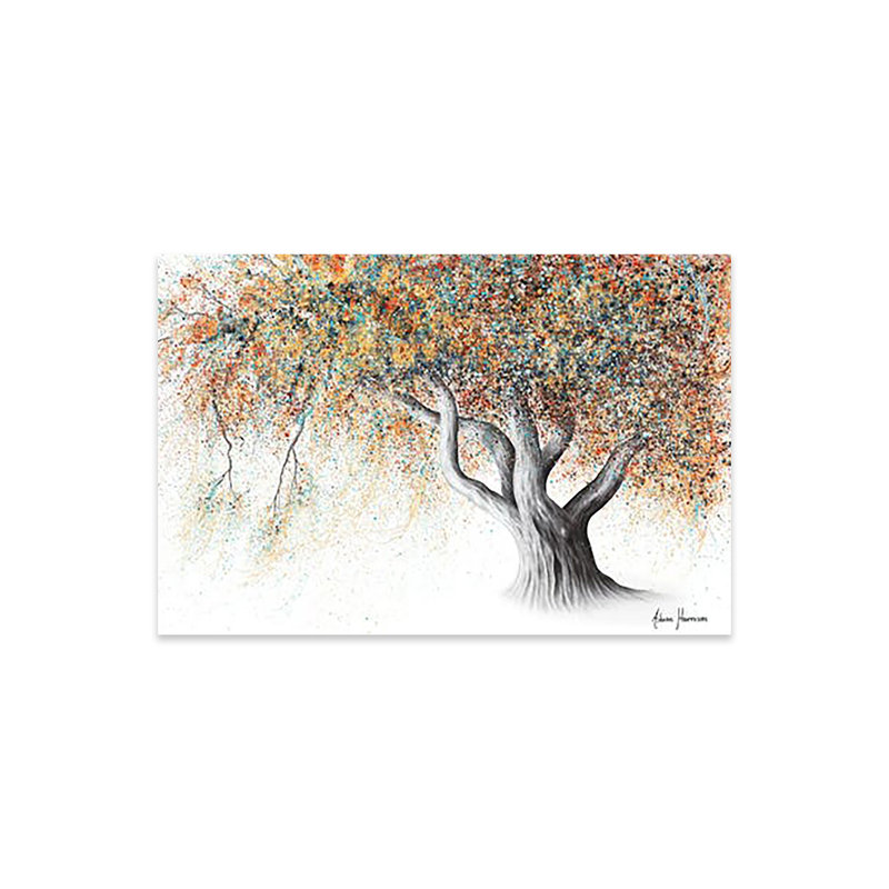 «Rusty Autumn Tree» par Ashvin Harrison - impression non encadrée, H 16 po x l 24 po x P 0,25 po