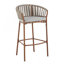 Ensemble de 2 tabourets de bar Lodi