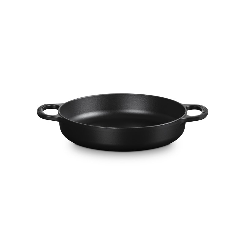Signature Enameled Cast Iron 11" Everyday Pan, Matte Black