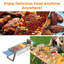 Barbecue au charbon de bois pliable en acier inoxydable pour barbecue