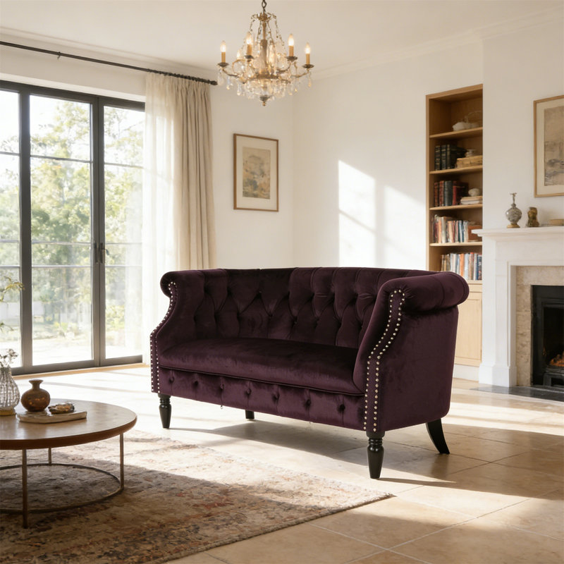 Causeuse, Violet