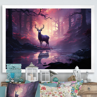 " Deer Whispering Mist II "