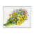 Cadre flottant blanc
