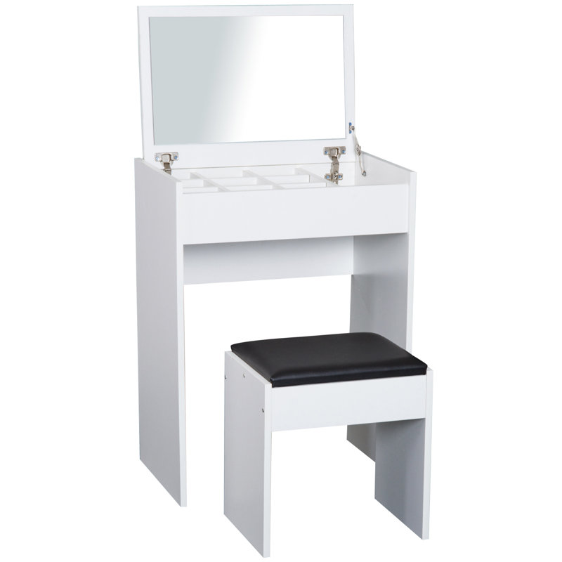 Ensemble coiffeuse avec miroir Westerfield