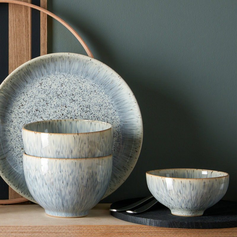 HALO SPECKLE SET OF 4 RICE BOWL