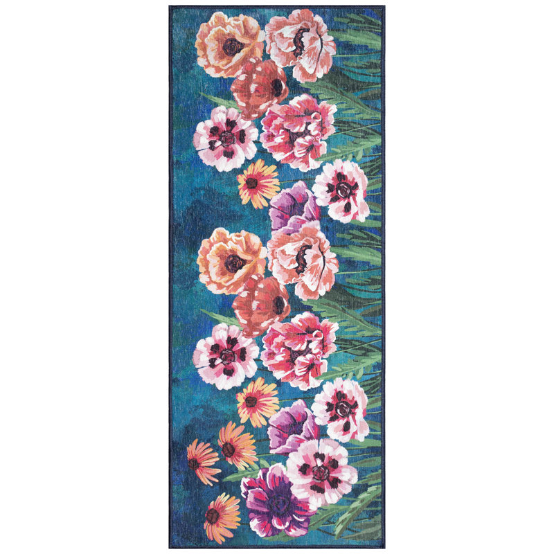 Tapis de cuisine antidérapant Charron, Tapis de couloir 1 pi 11 po x 4 pi 11 po