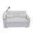 3 In 1 Convertible Sleeper Sofa Bed,Modern Velvet Loveseat Futon Sofa Couch W/Pullout Bed,Small Love Seat Lounge Sofa With Adjustable Backrest,Toss Pillows,Pockets-1512761961