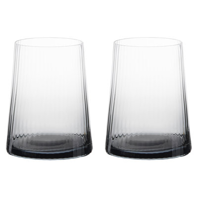 Zoya Ribbed Drinking Glass