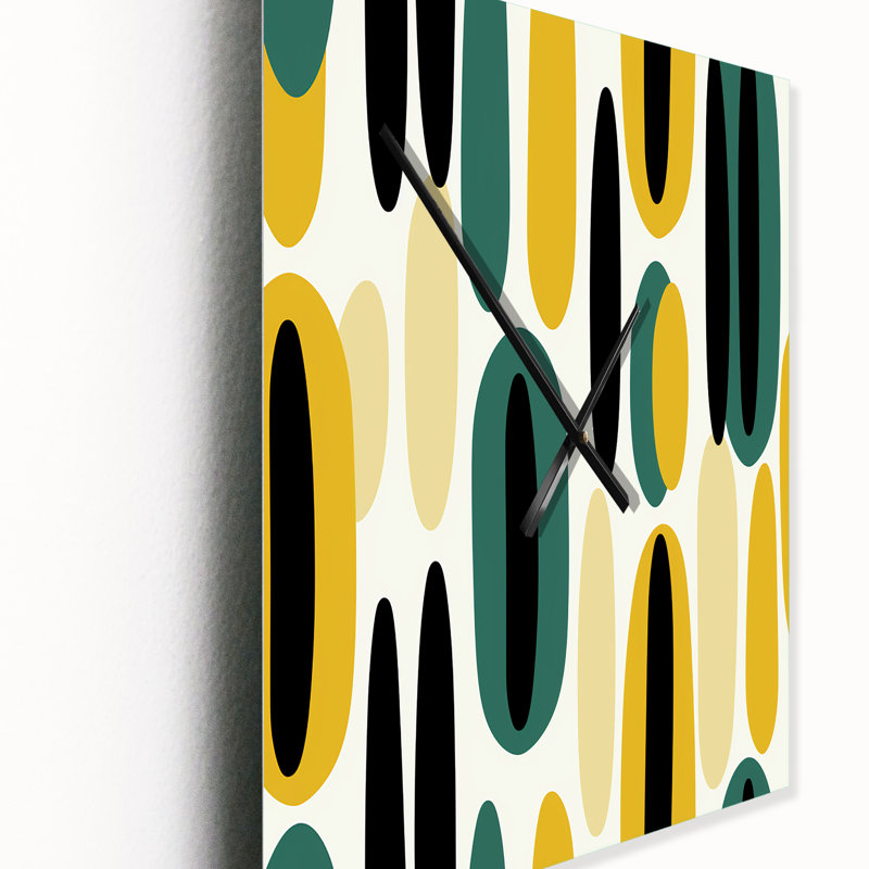 Janada - Horloge murale moderne, H 32 po x l 16 po x P 1 po
